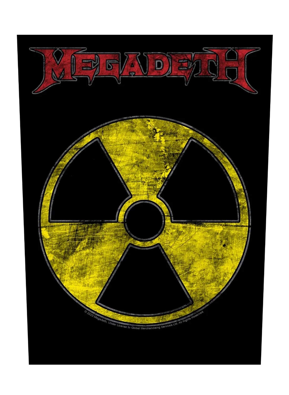 Megadeth radioaktiv rygmærke