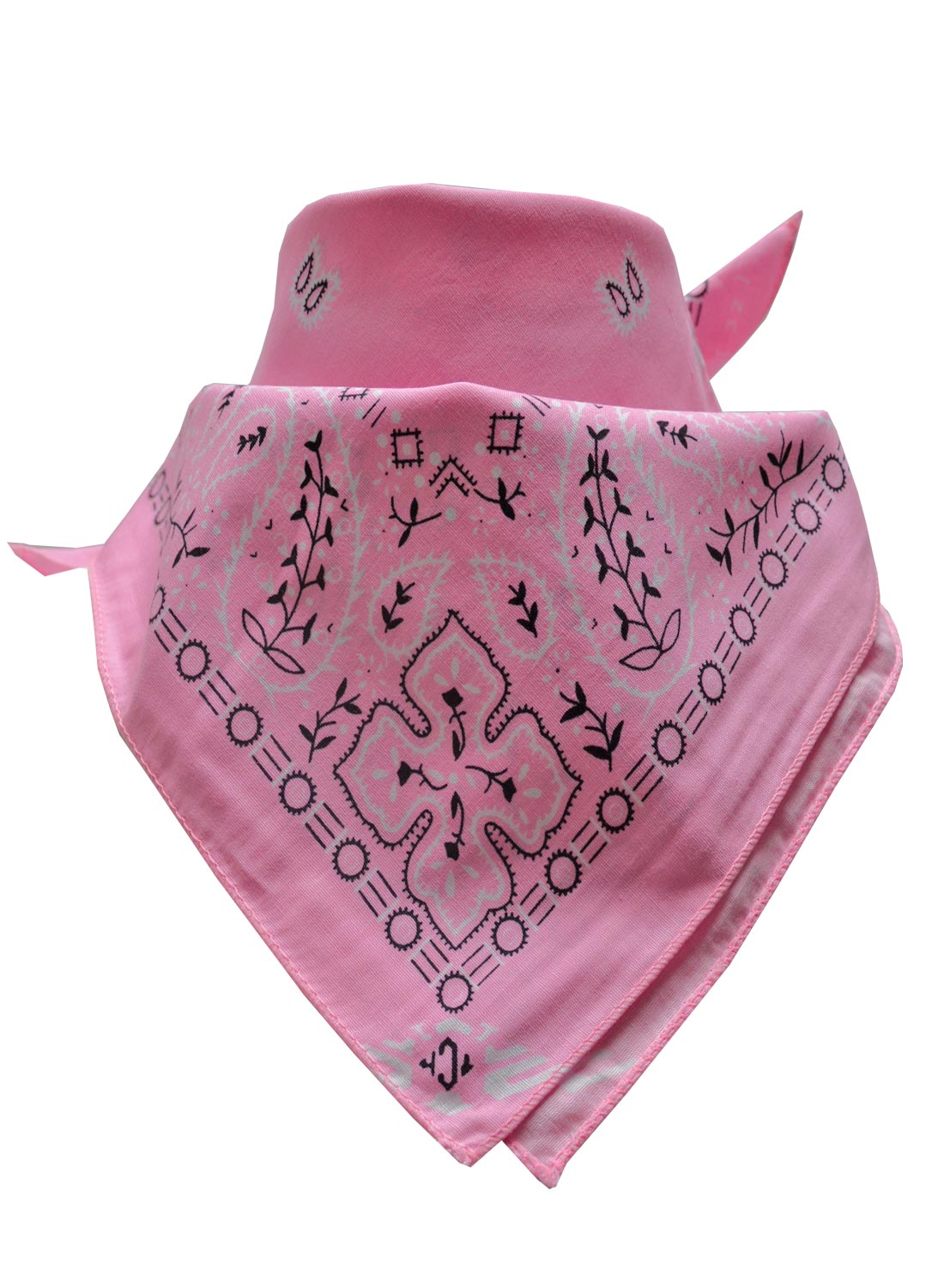 Paisley Bandana Baby Pink
