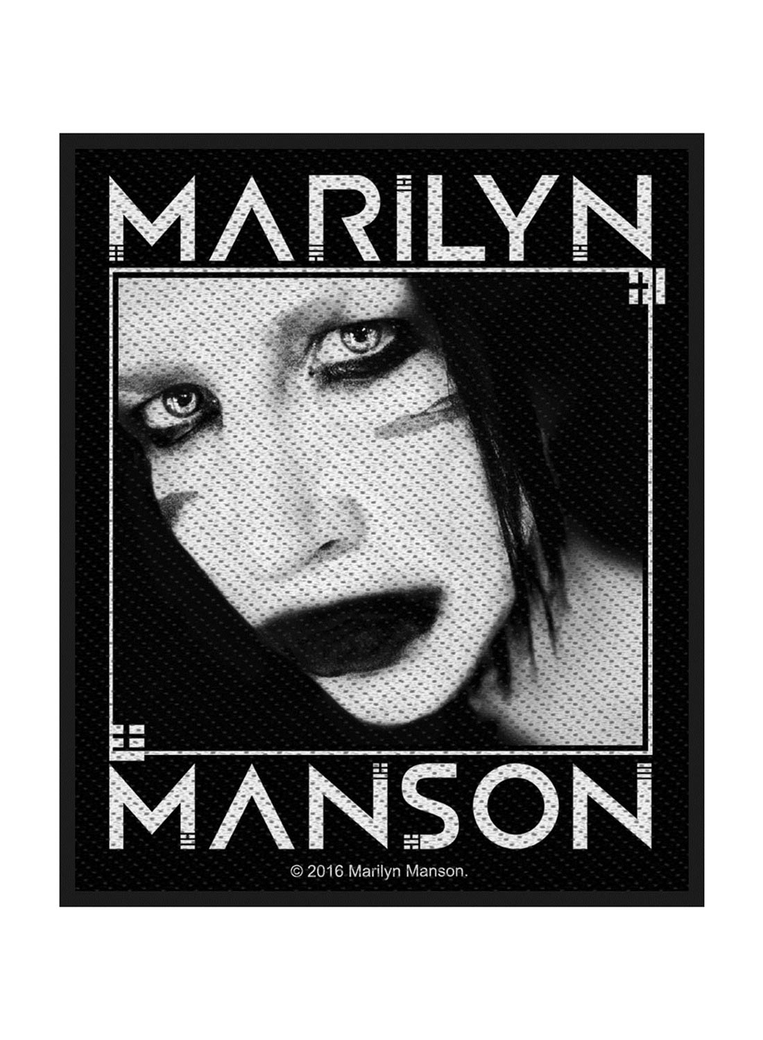 Marilyn Manson Skurk Patch