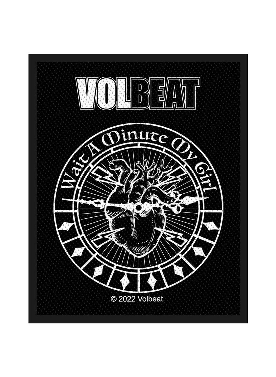 Volbeat Vent et øjeblik, min pige-patch