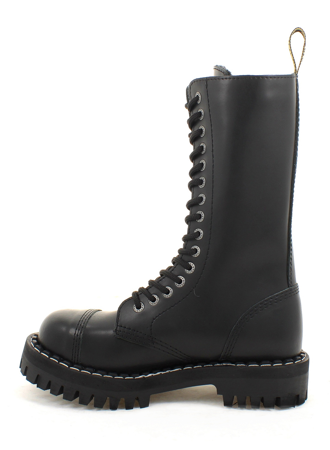 Stålstøvle med 15 huller og høj stålsnude