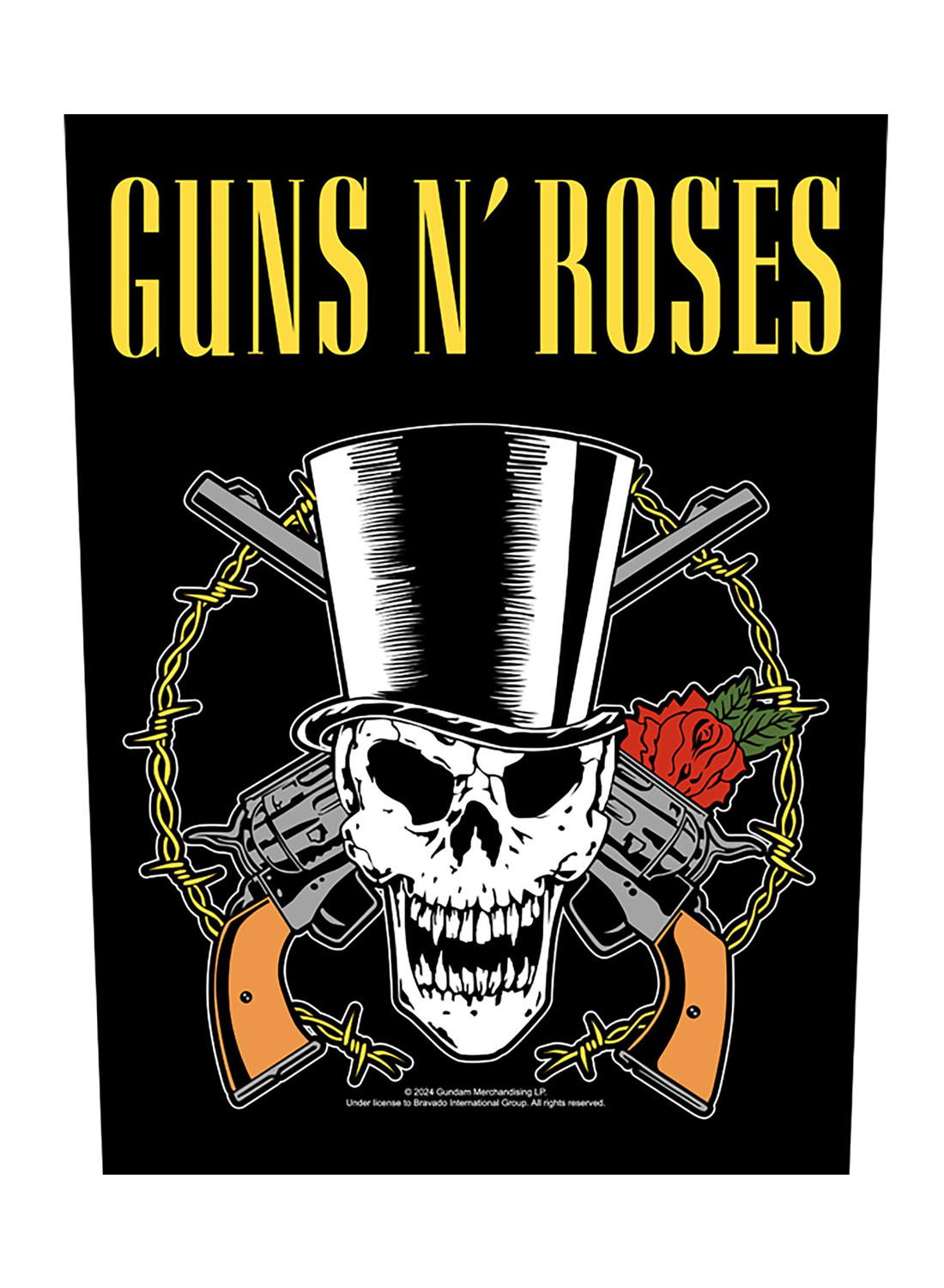 Guns 'N' Roses Kranie & Guns Rygmærke