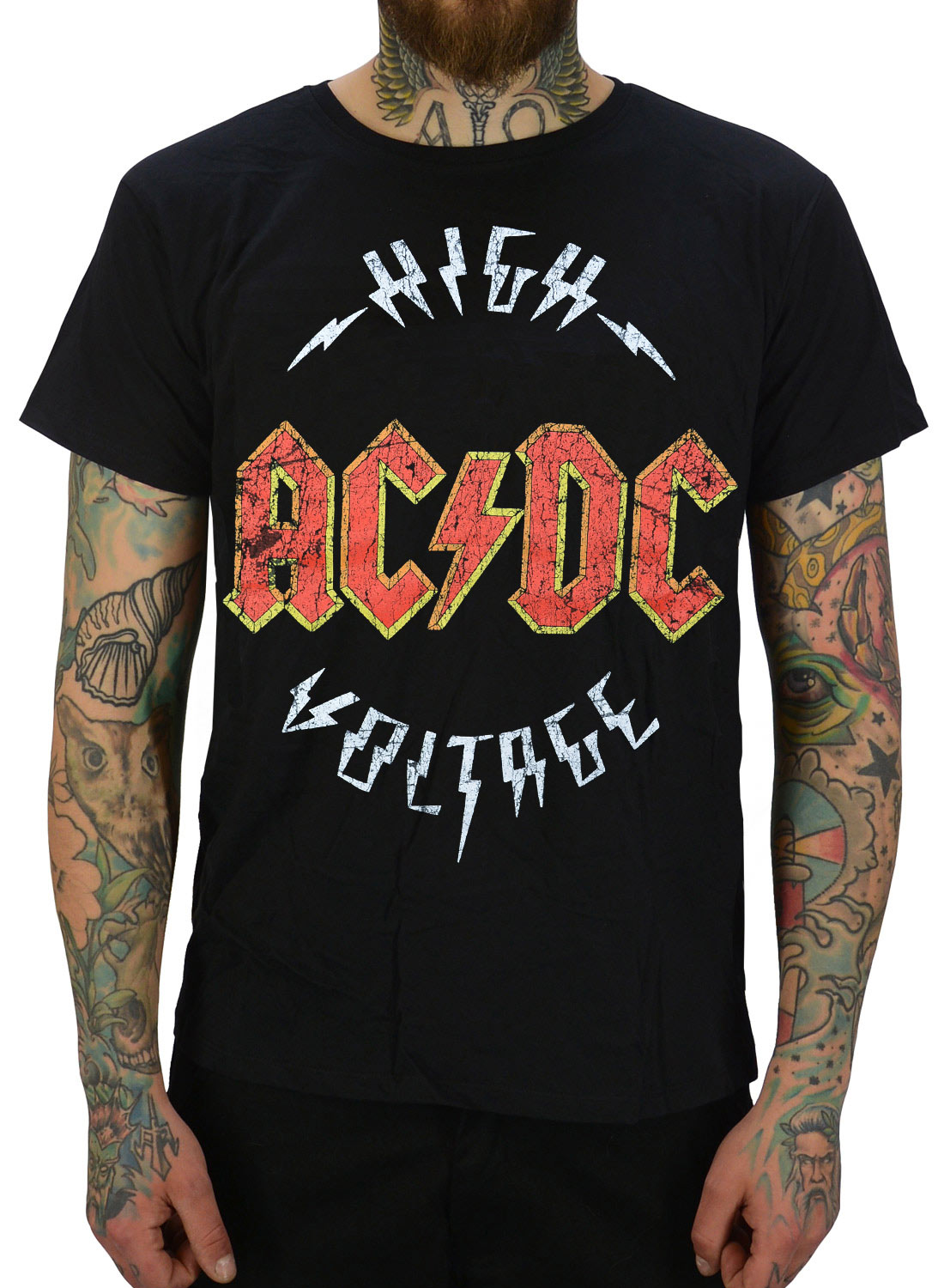AC/DC højspændings-T-shirt