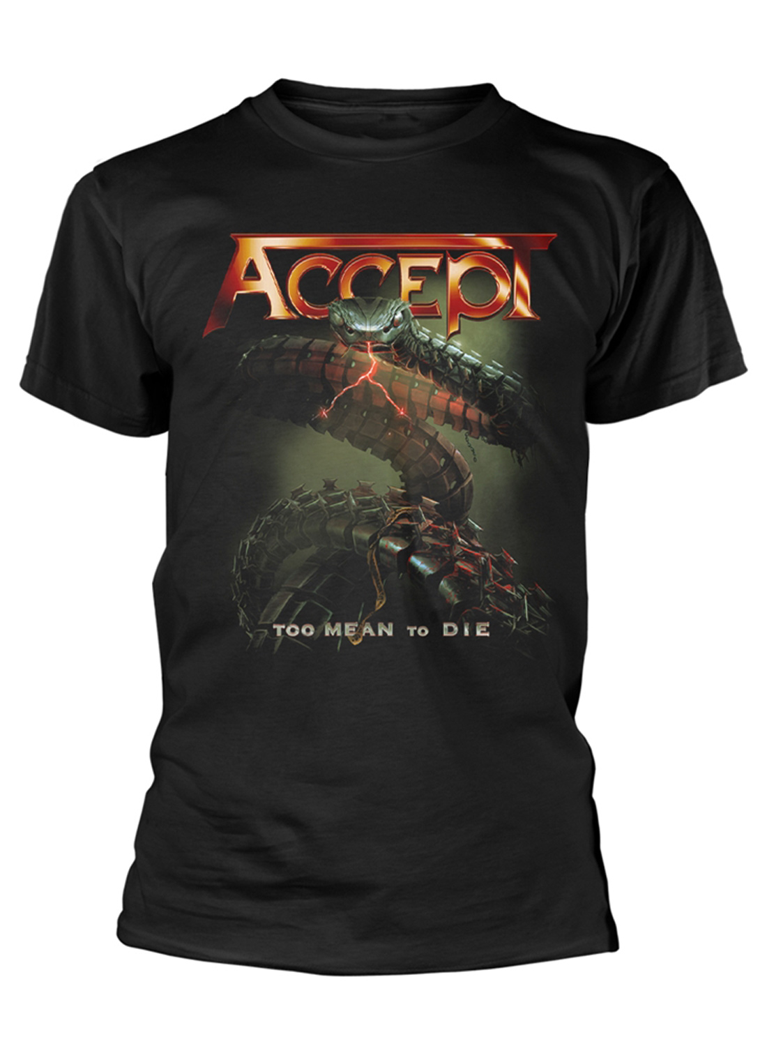 Accepter Too Mean To Die T-shirt