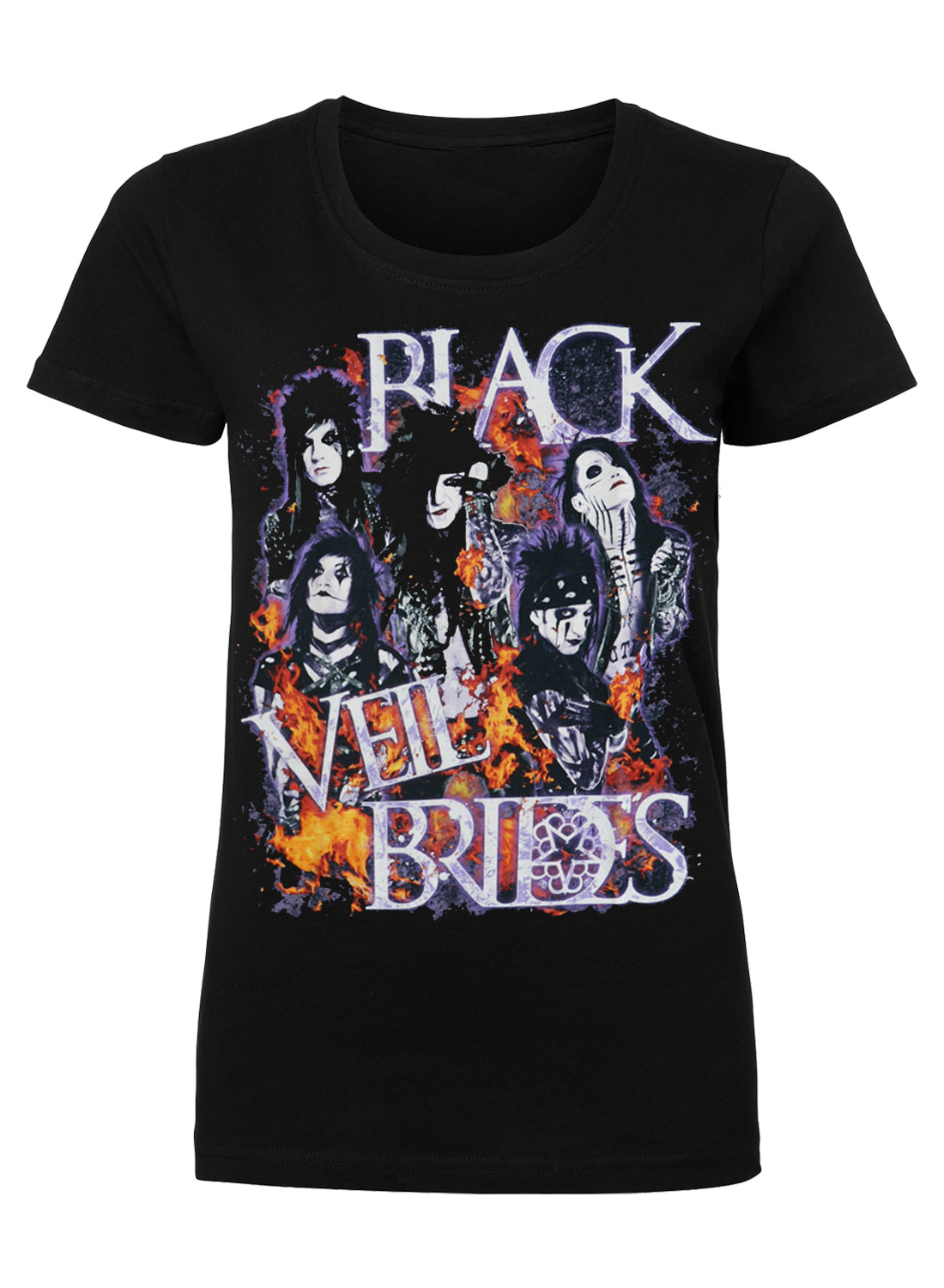 Black Veil Brides Band Girly T-shirt