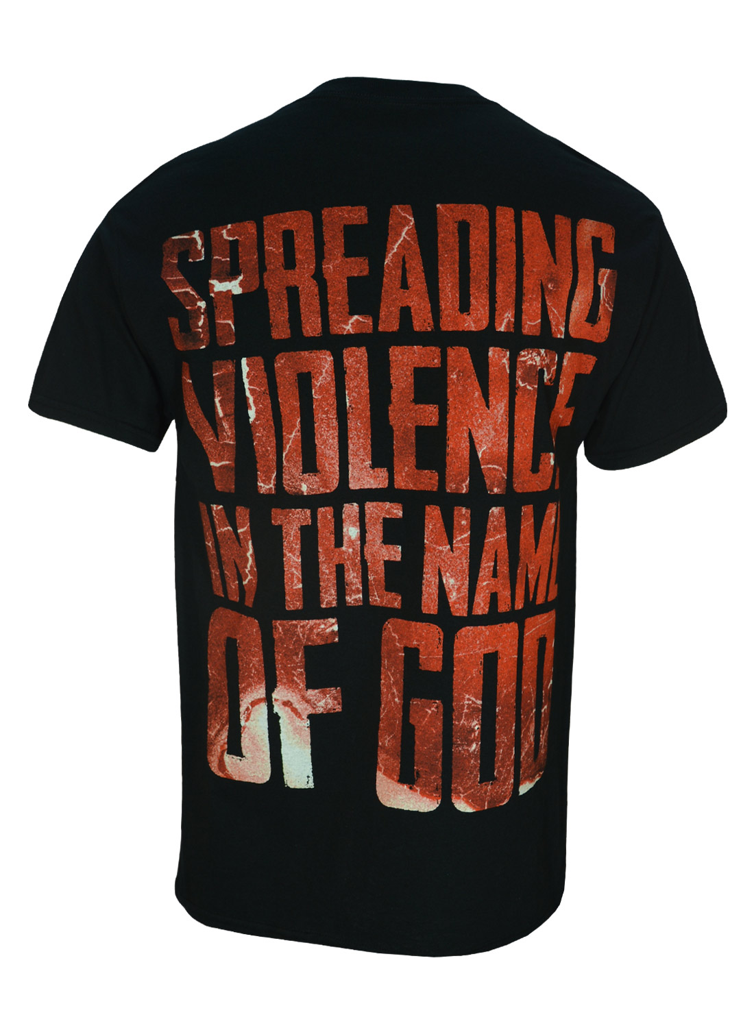 T-shirt med halshugget velsignelse