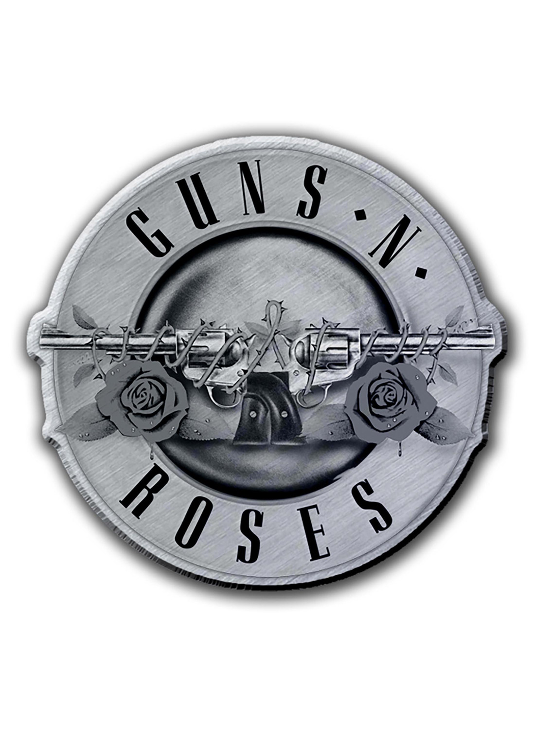 Guns 'N' Roses Bullet Logo Metal Pin Badge
