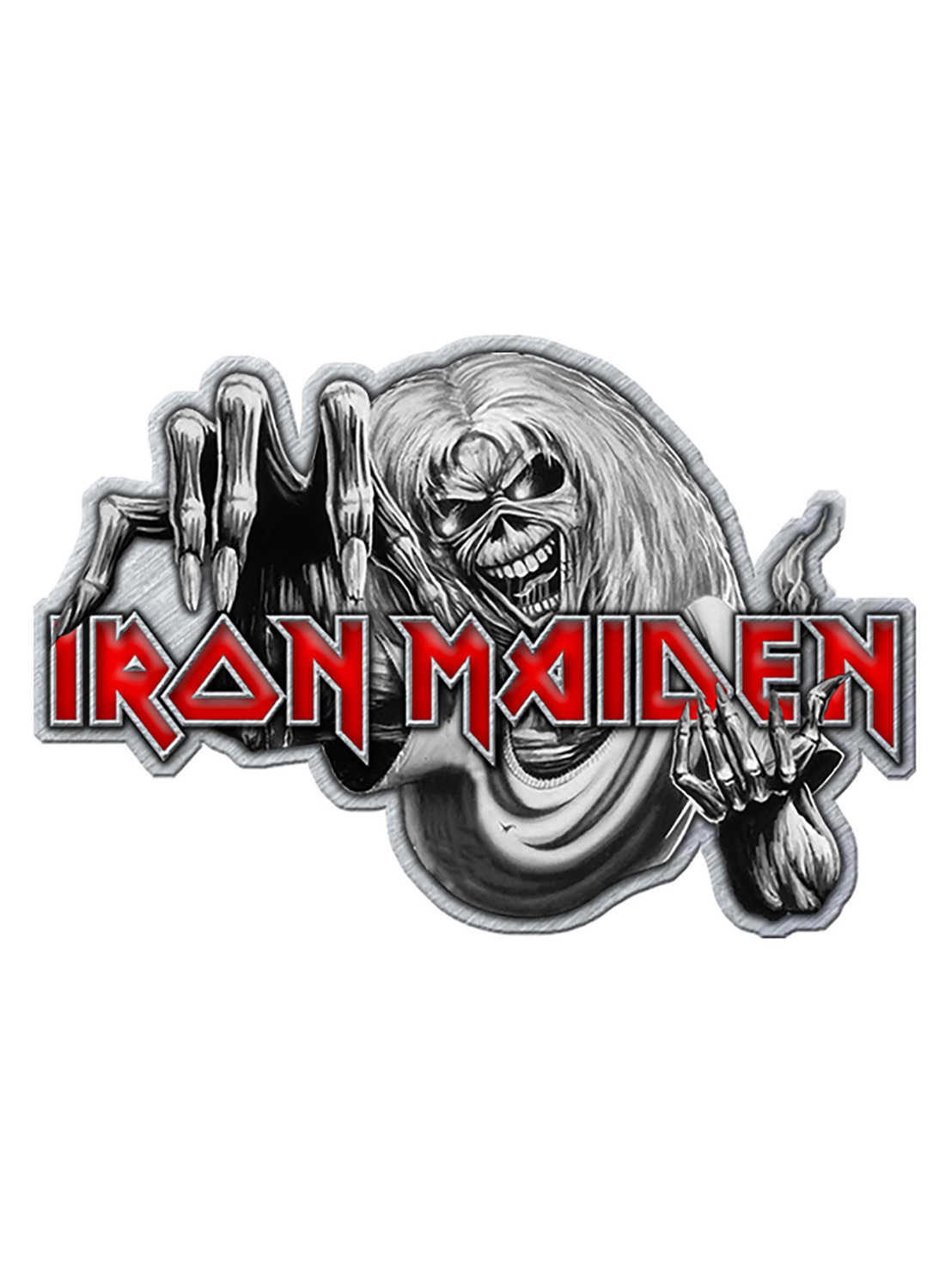 Iron Maiden Nummer af Udyret Metal Pin Badge