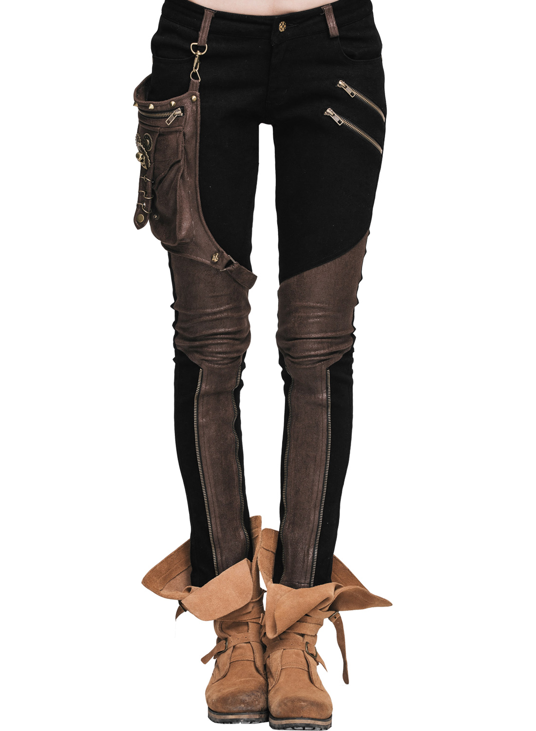 Steampunk Præstinde Bukser