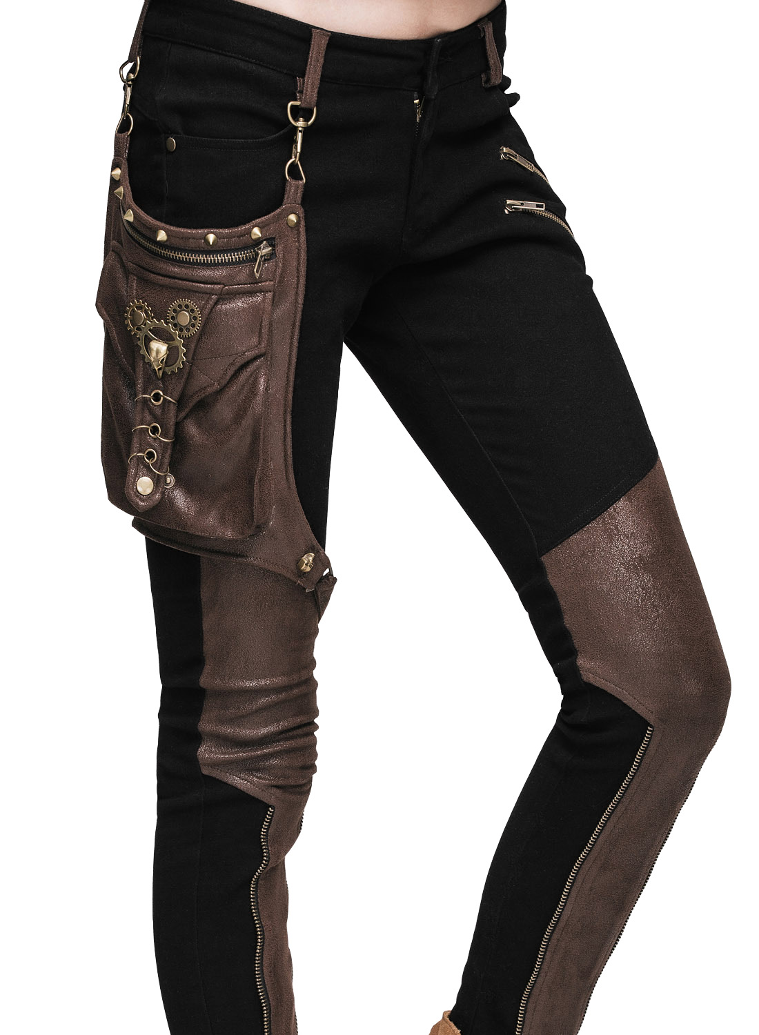 Steampunk Præstinde Bukser