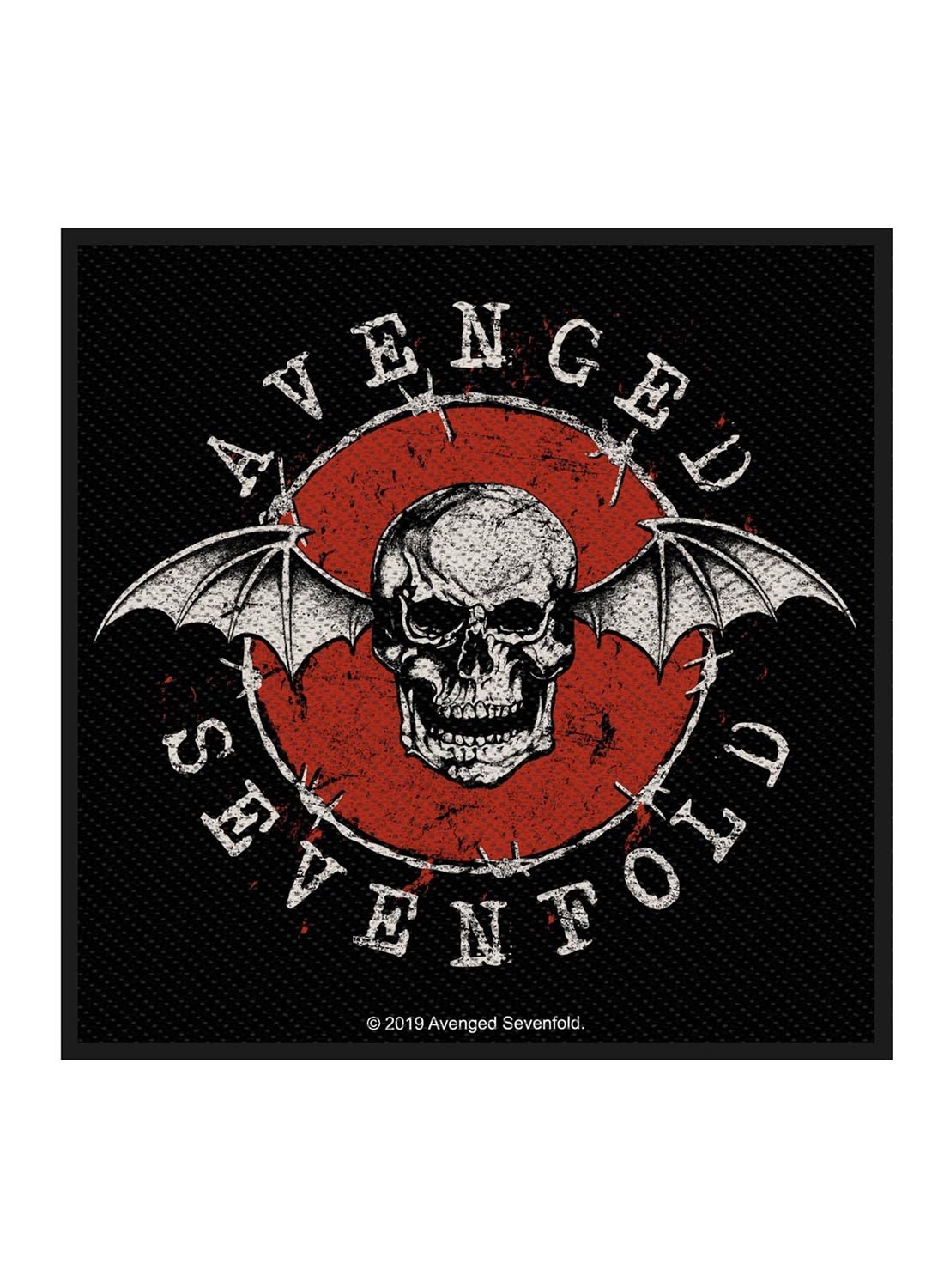 Avenged Sevenfold Distressed Kranie-mærke