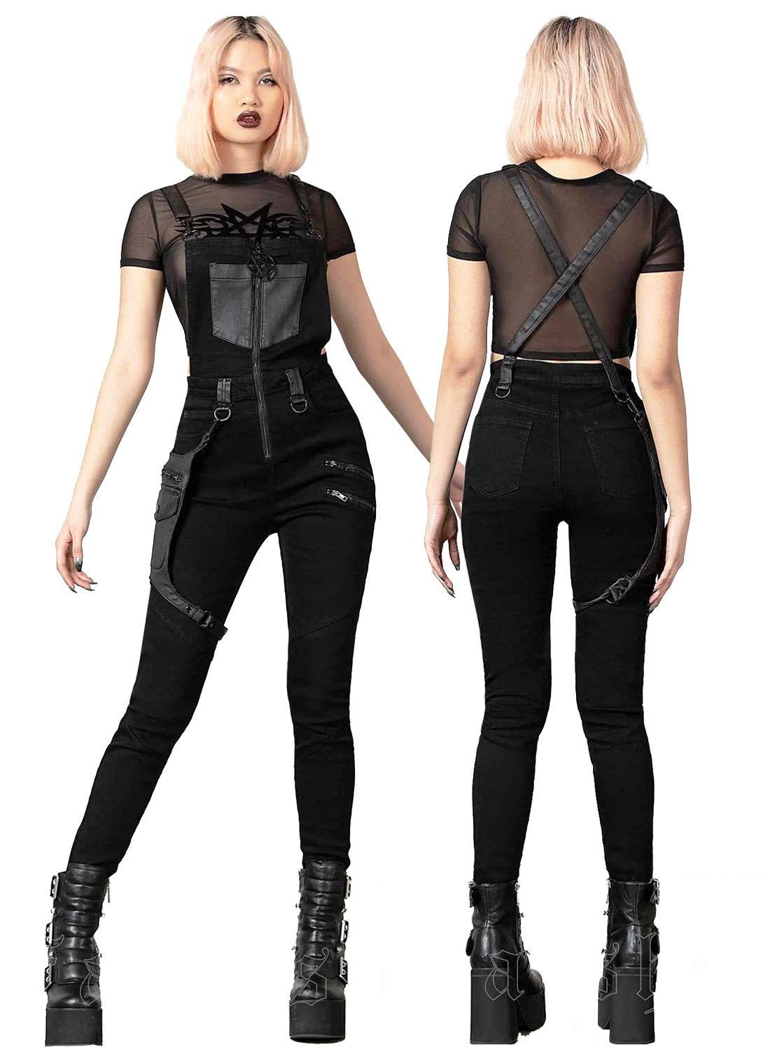 Nicolette Dungaree Jumpsuit