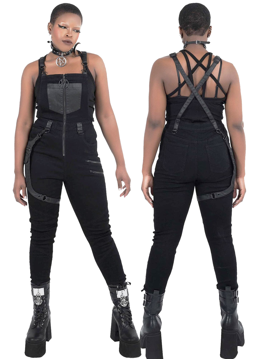 Nicolette Dungaree Jumpsuit