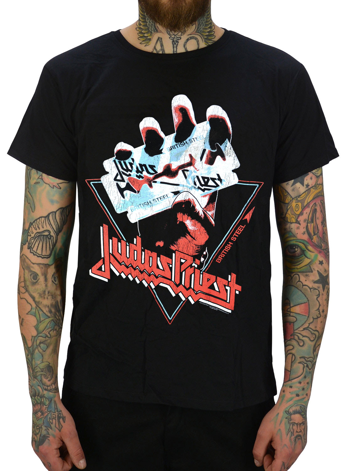 Judas Priest vintage T-shirt i britisk stål