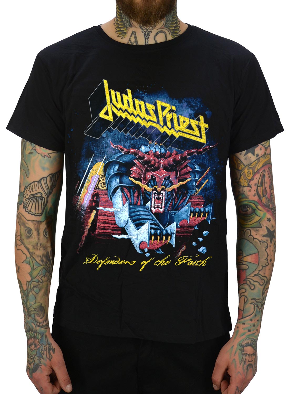 Judas Priest vintage T-shirt i britisk stål