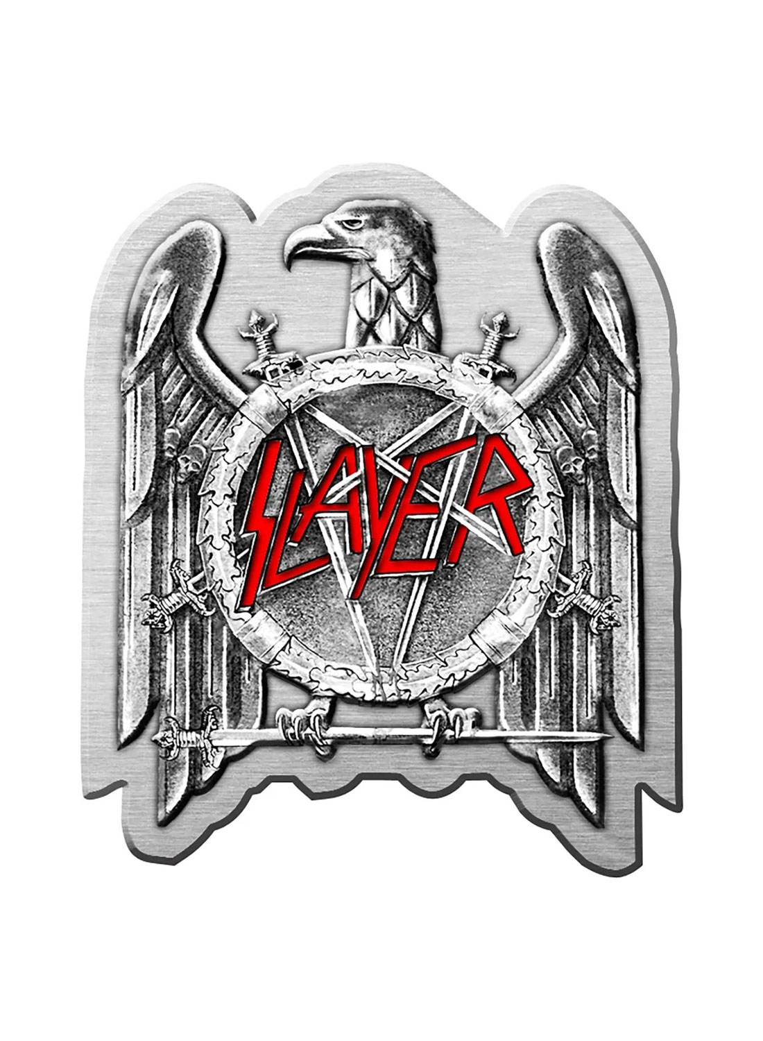 Slayer Eagle metal nål badge