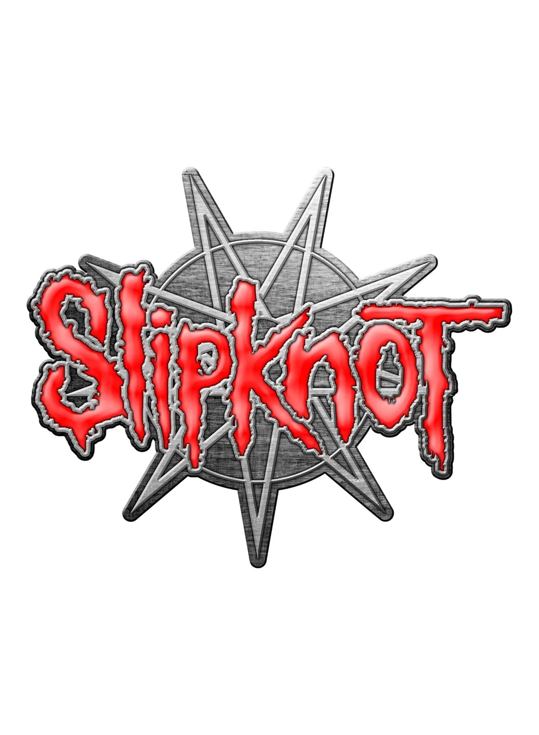 Slipknot 9-takkede stjerne metalnåle