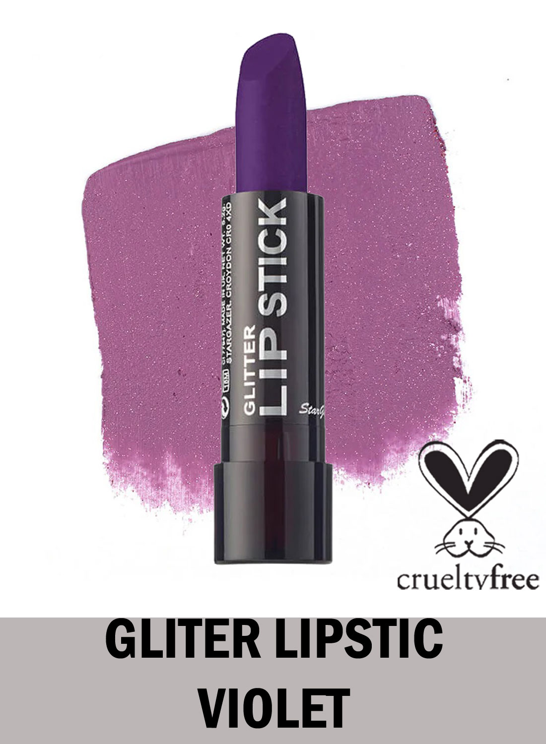 Stargazer Glitter Violet Læbestift