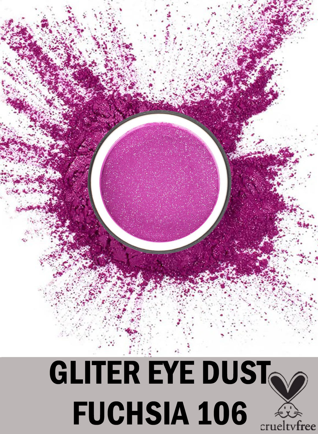 Stargazer Glitter Eye Dust Fuchsia
