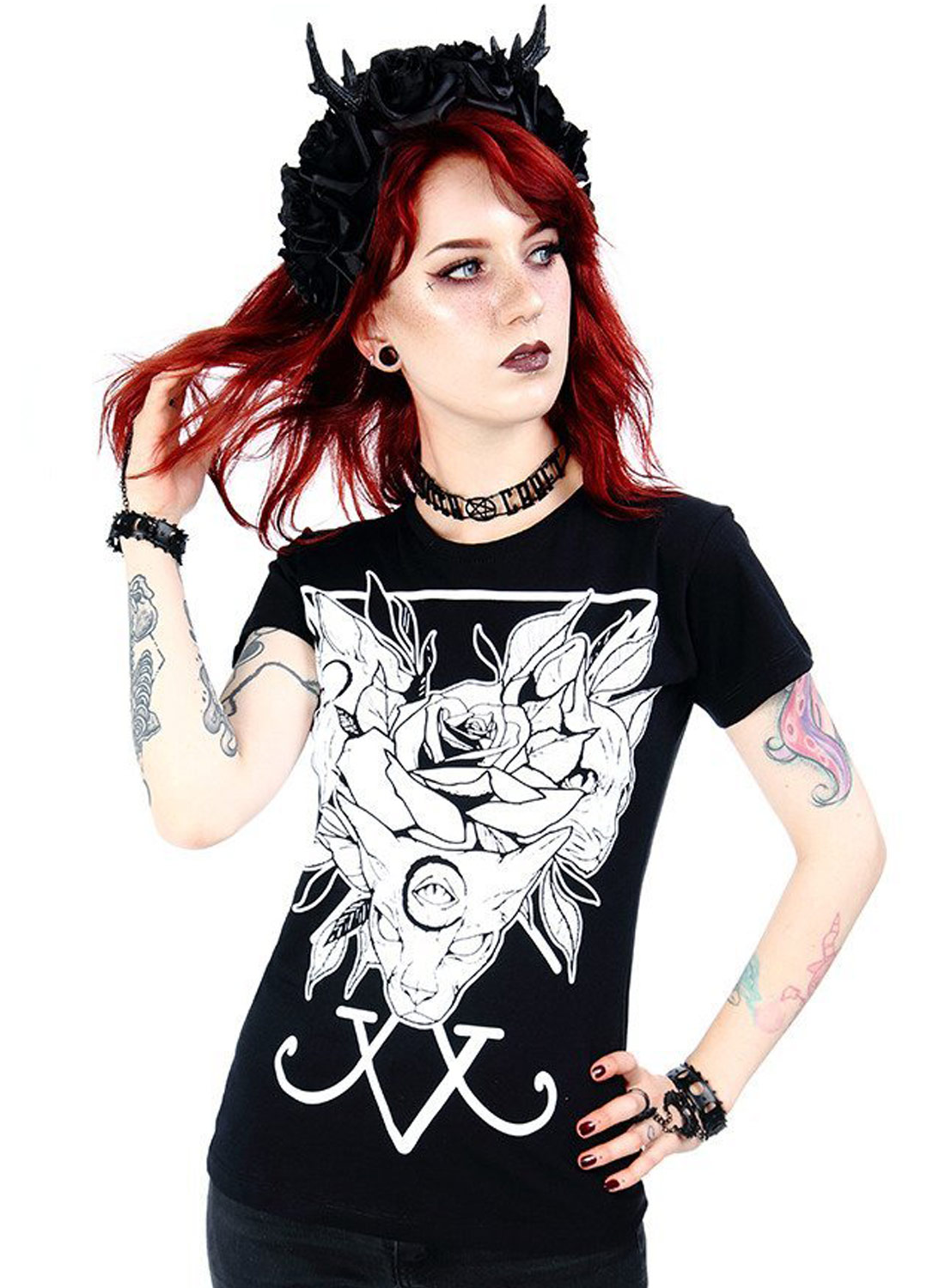 Restyle trehovedet kat top