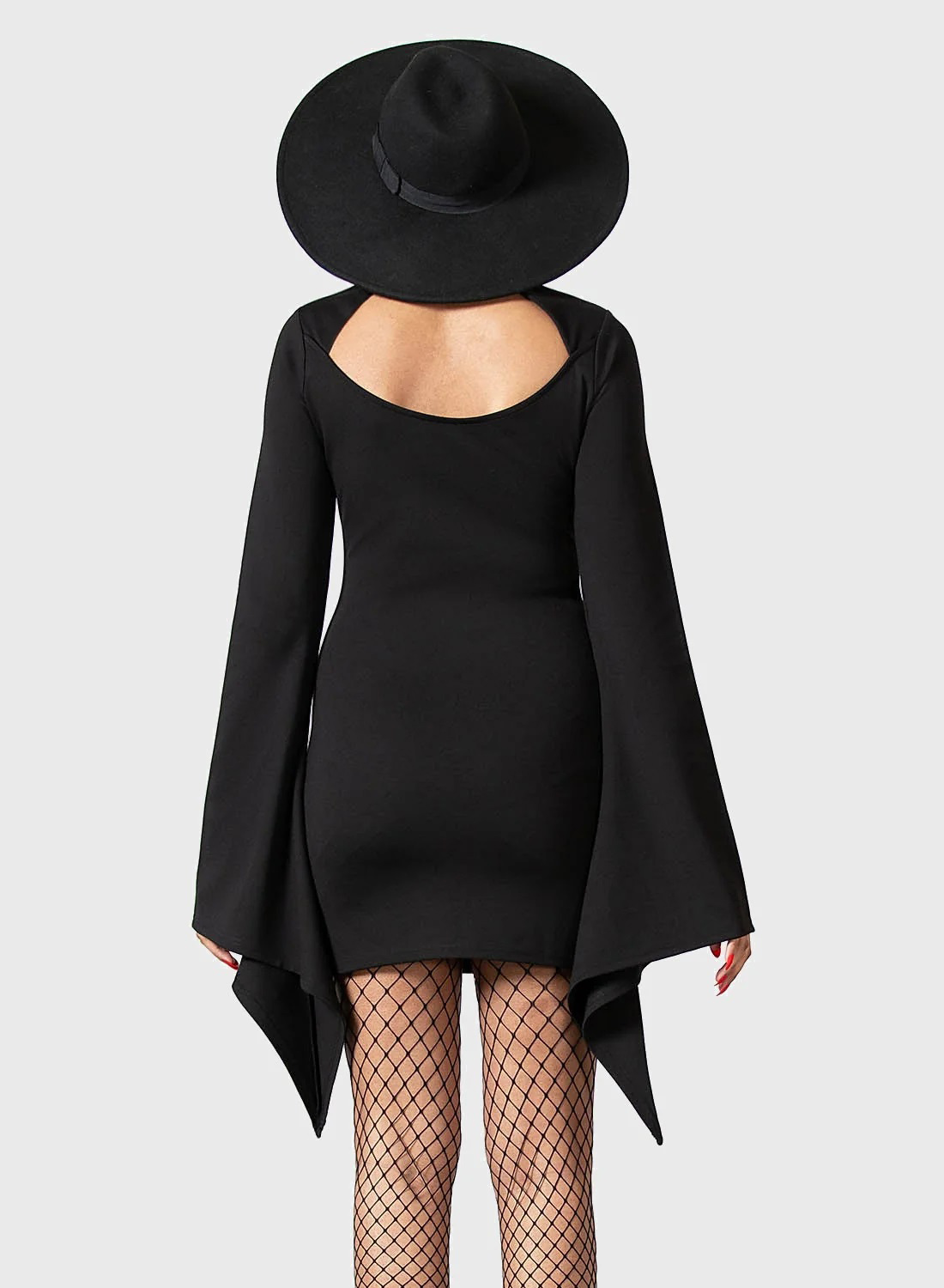 Heksekjole med lange ærmer