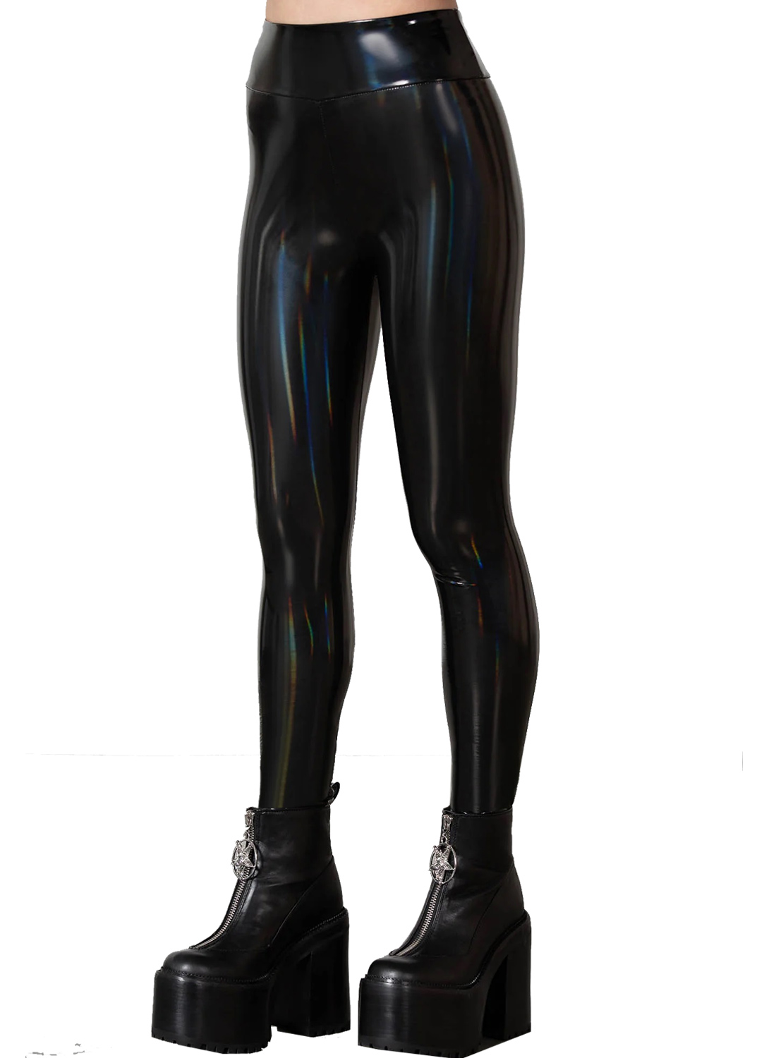 Killstar Darkwaves & Rave Leggings