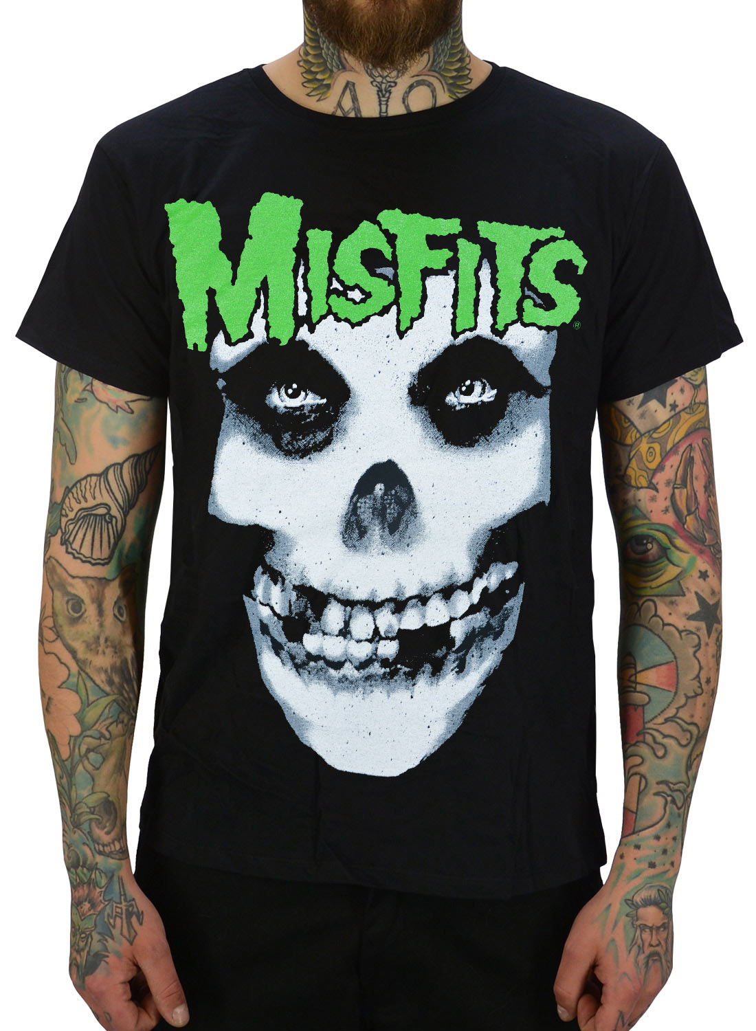Misfits klassisk kranie-T-shirt