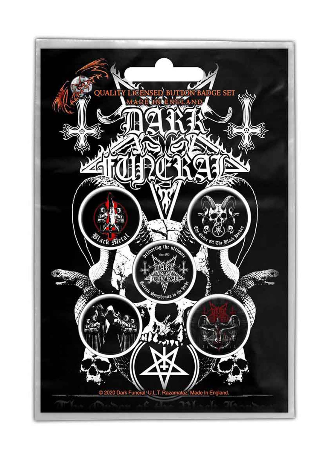 Dark Funeral: De sorte horder: Badge-pakke