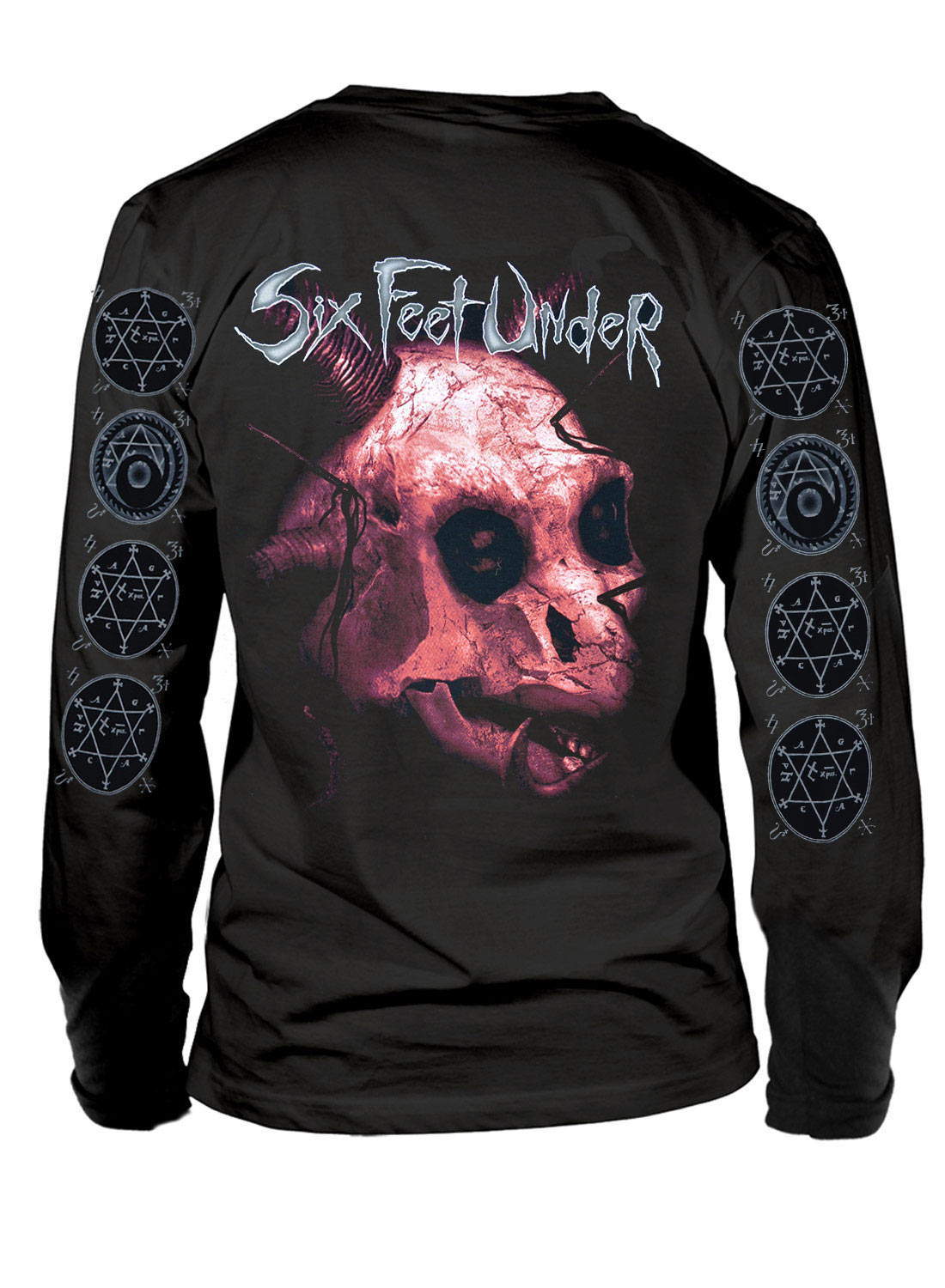 Six Feet Under Euro Tour Langærmet T-shirt
