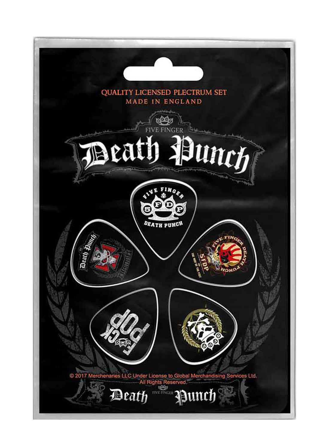 Five Finger Death Punch Logo Plektrumpakke