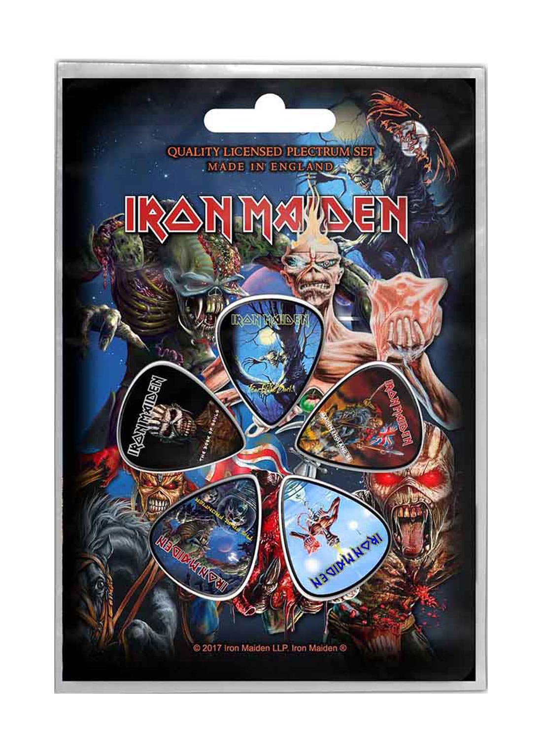 Iron Maiden Senere Albums Plektrumpakke