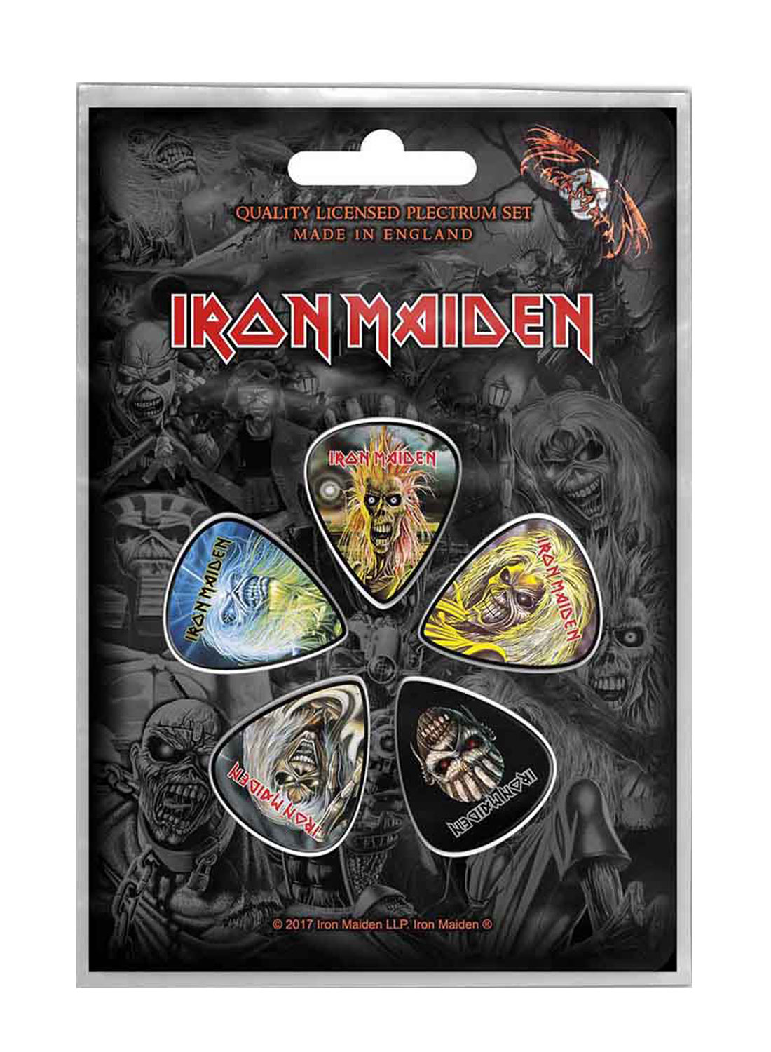 Iron Maiden Edde Plectrum-pakke