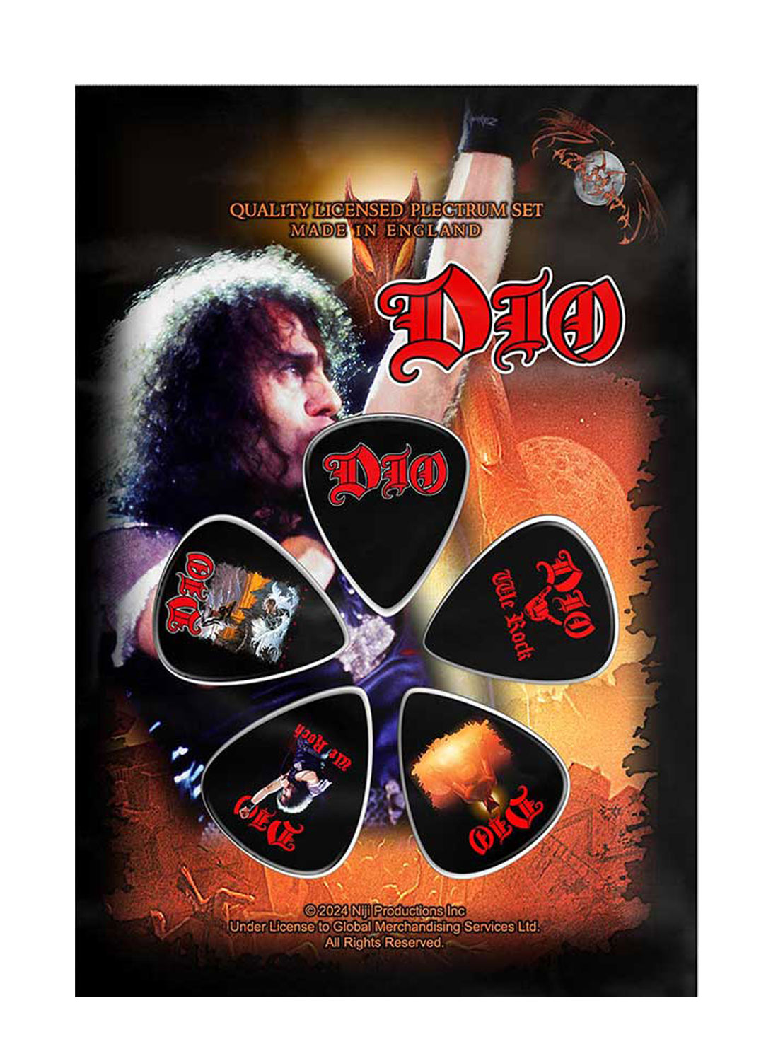 Dio We Rock Plectrum-pakke