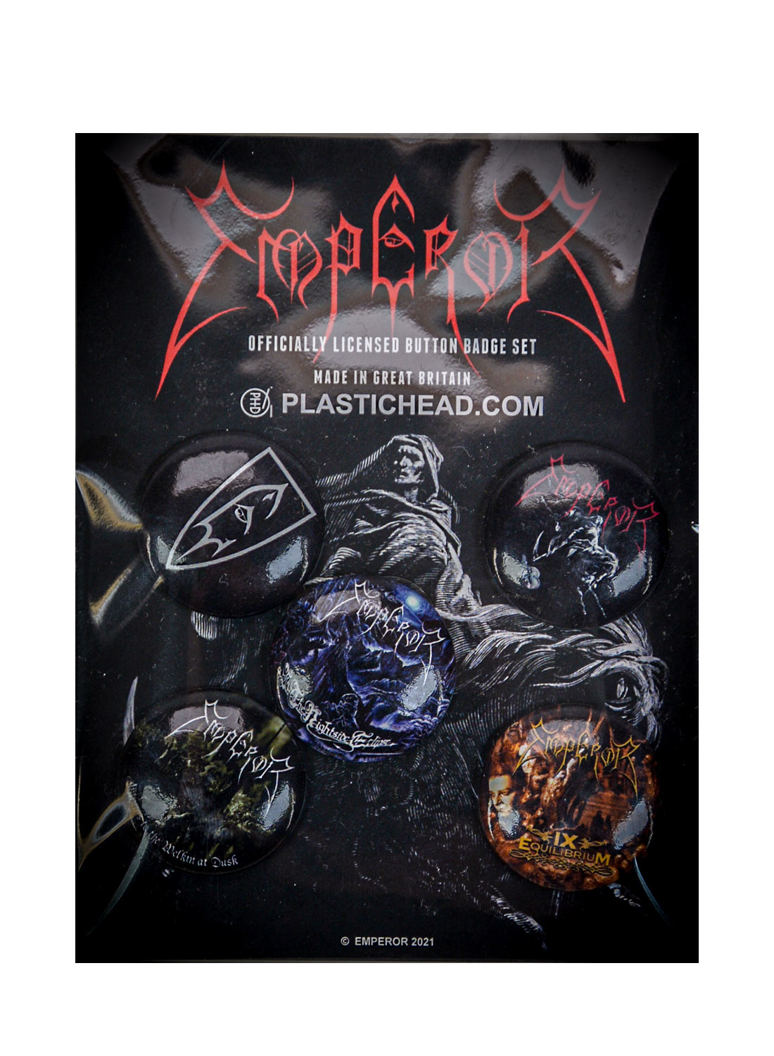 Kejserrytter-badgepakke