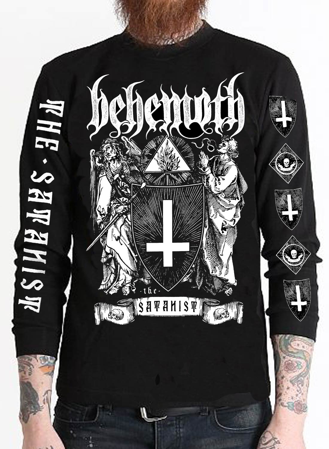 Behemoth The Satanist Langærmet T-shirt