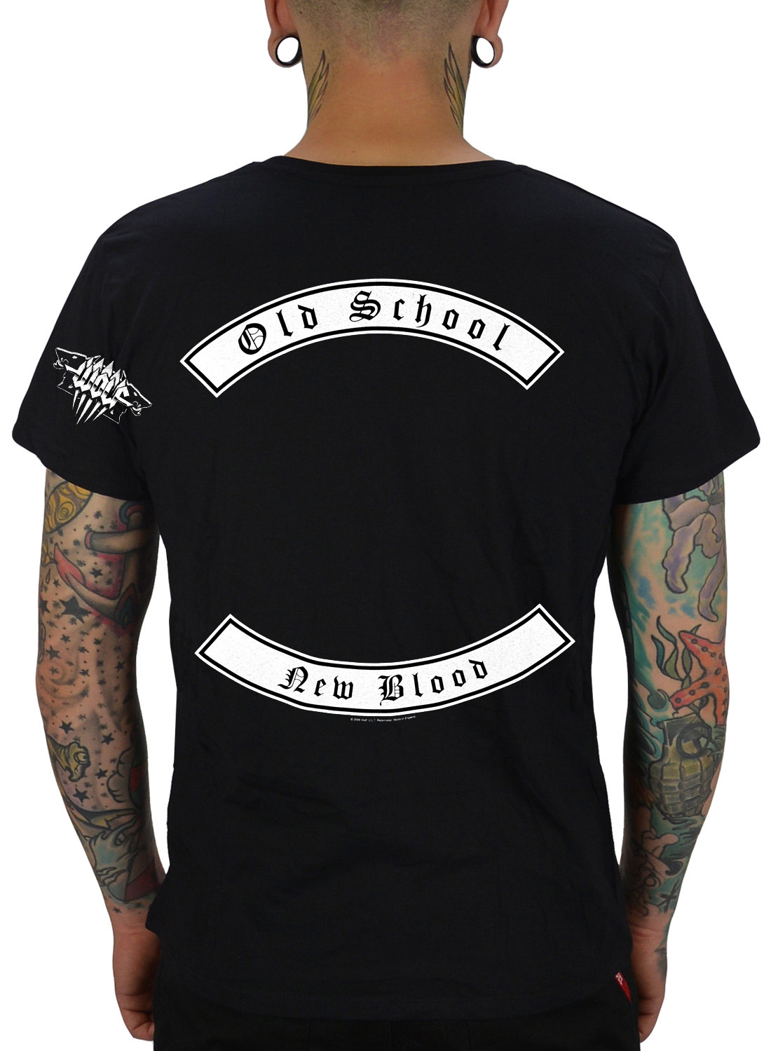 Wolf Whiskey Psycho Hellions T-shirt