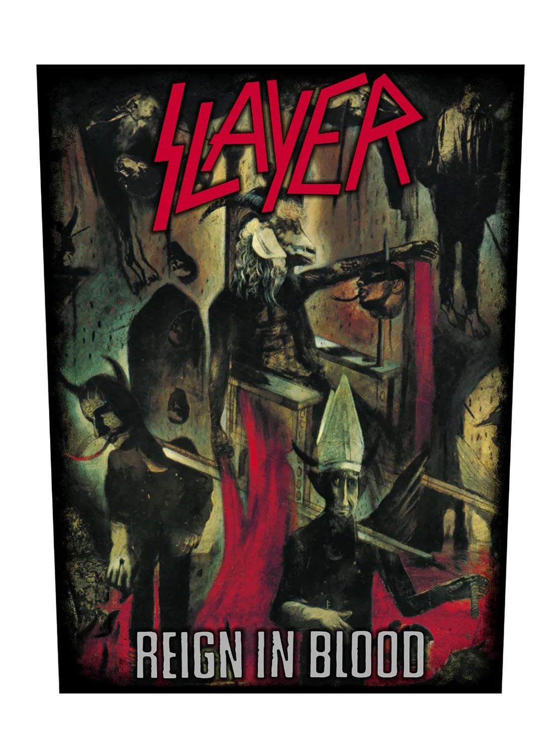 Slayer Rage In Blood Rygmærke