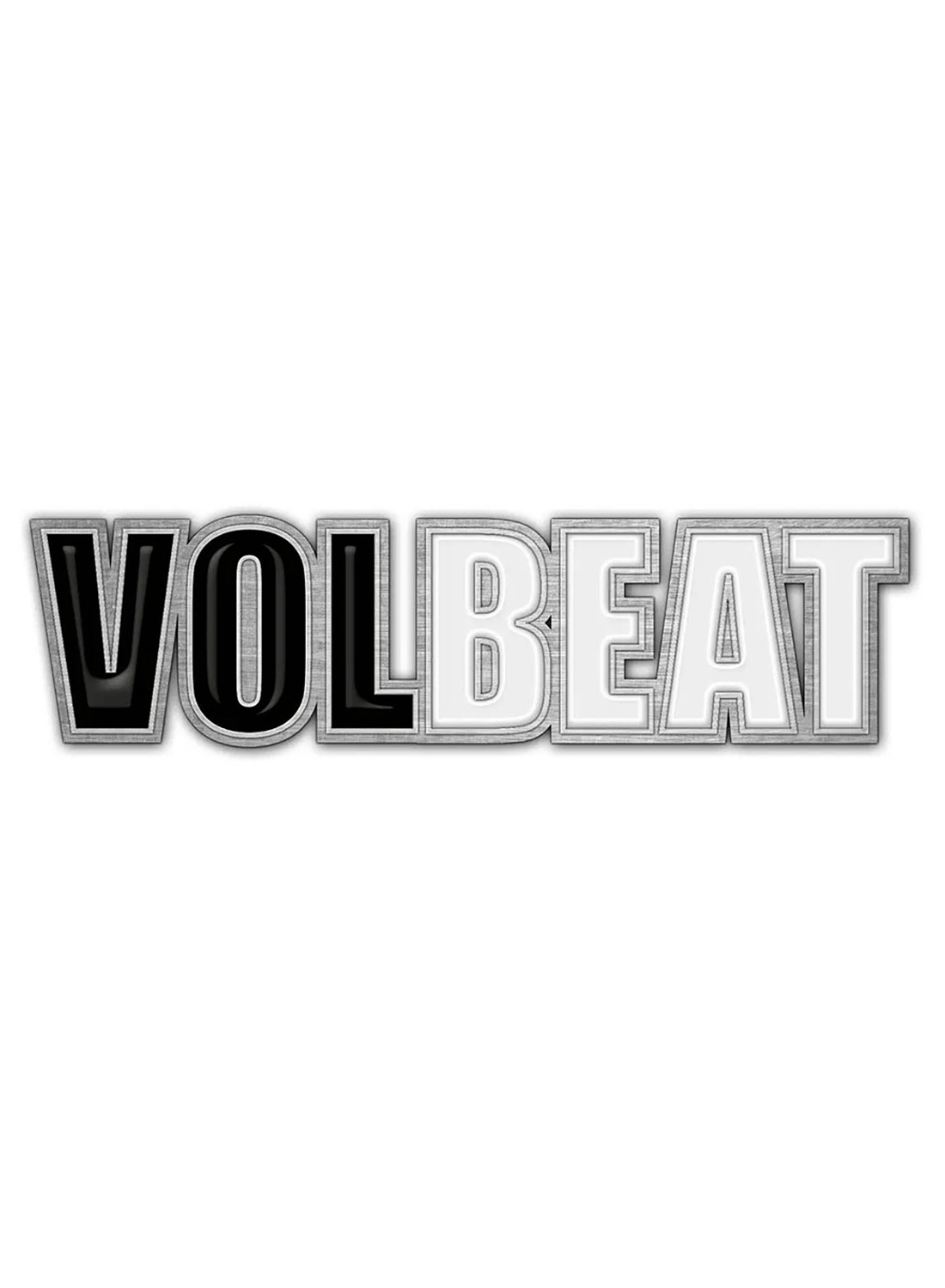 Volbeat-logo i metal