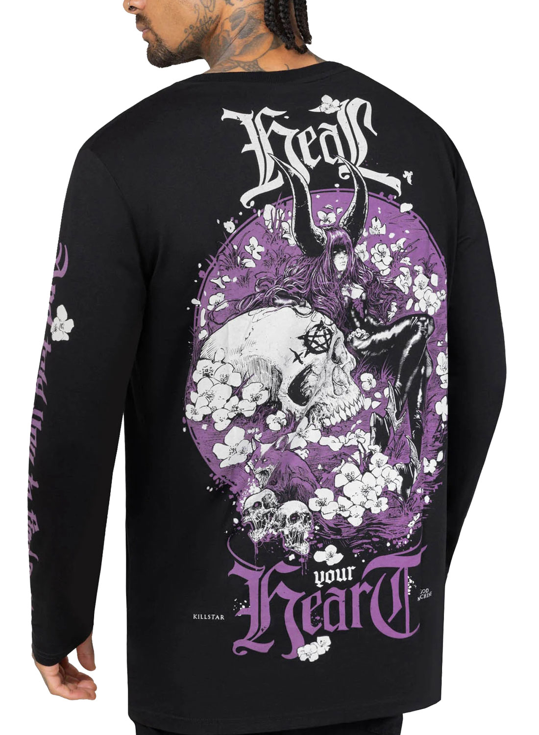 Killstar Heal Your Heart Langærmet T-shirt
