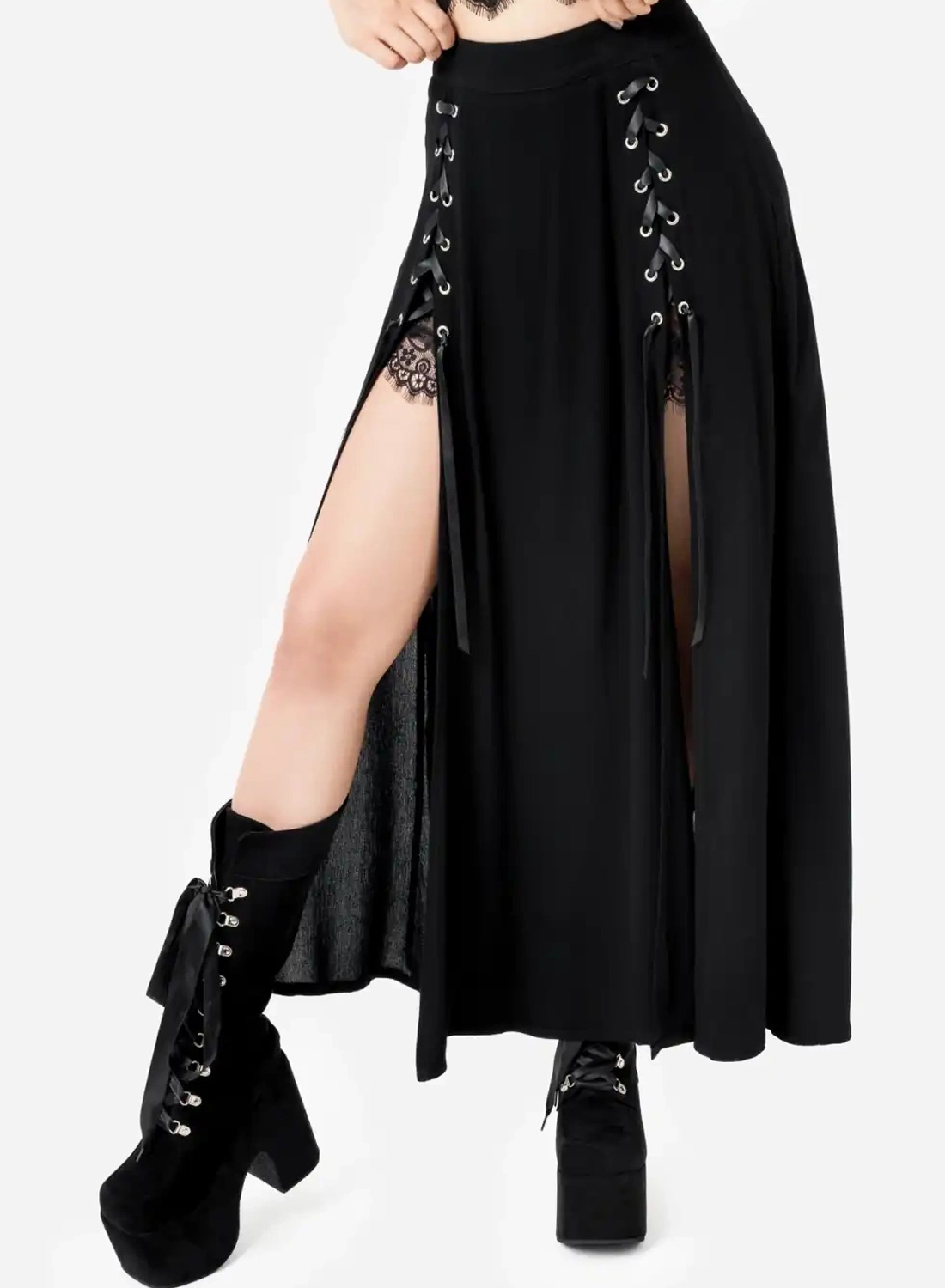 Restyle Rhodanthe Maxi Nederdel