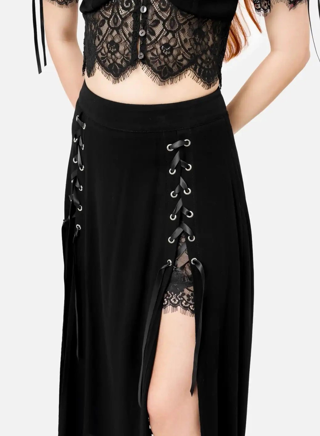 Restyle Rhodanthe Maxi Nederdel