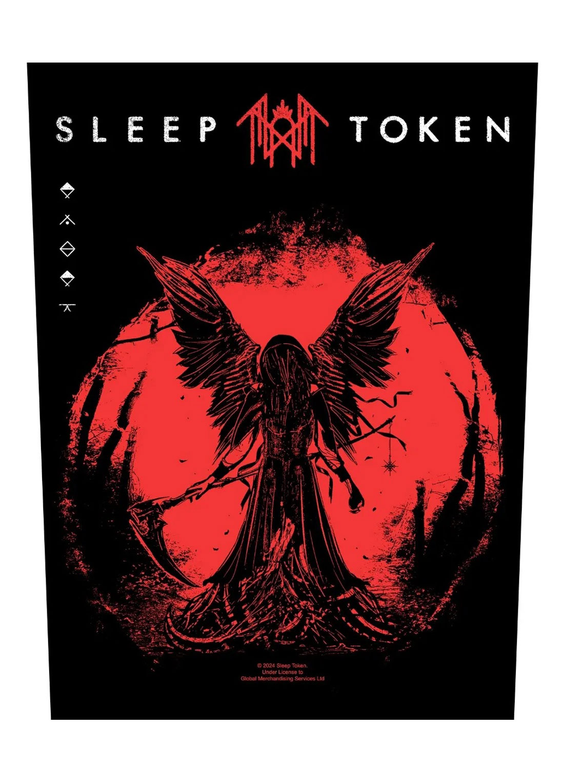 Sleep Token Take Me Back To Eden Back Patch