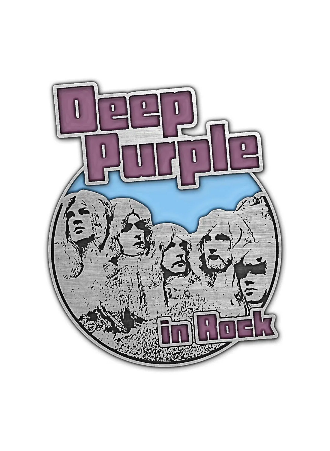 Deep Purple In Rock Metal Pin Badge