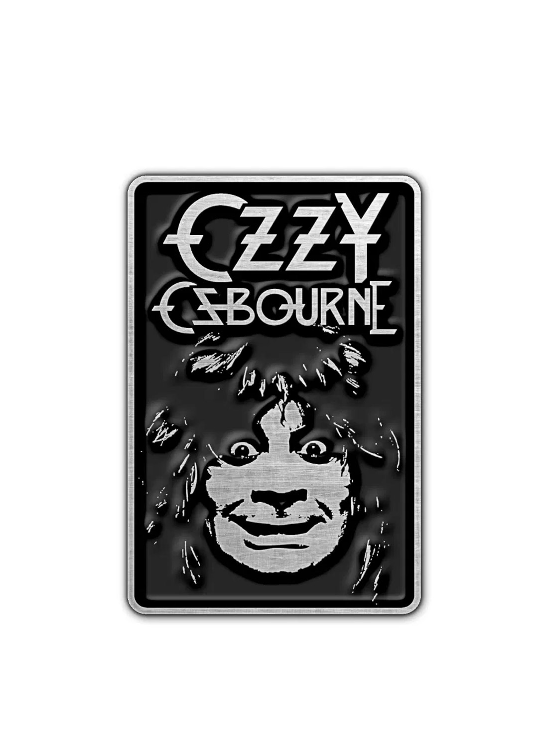 Ozzy Osbourne Madman Metal Pin Badge