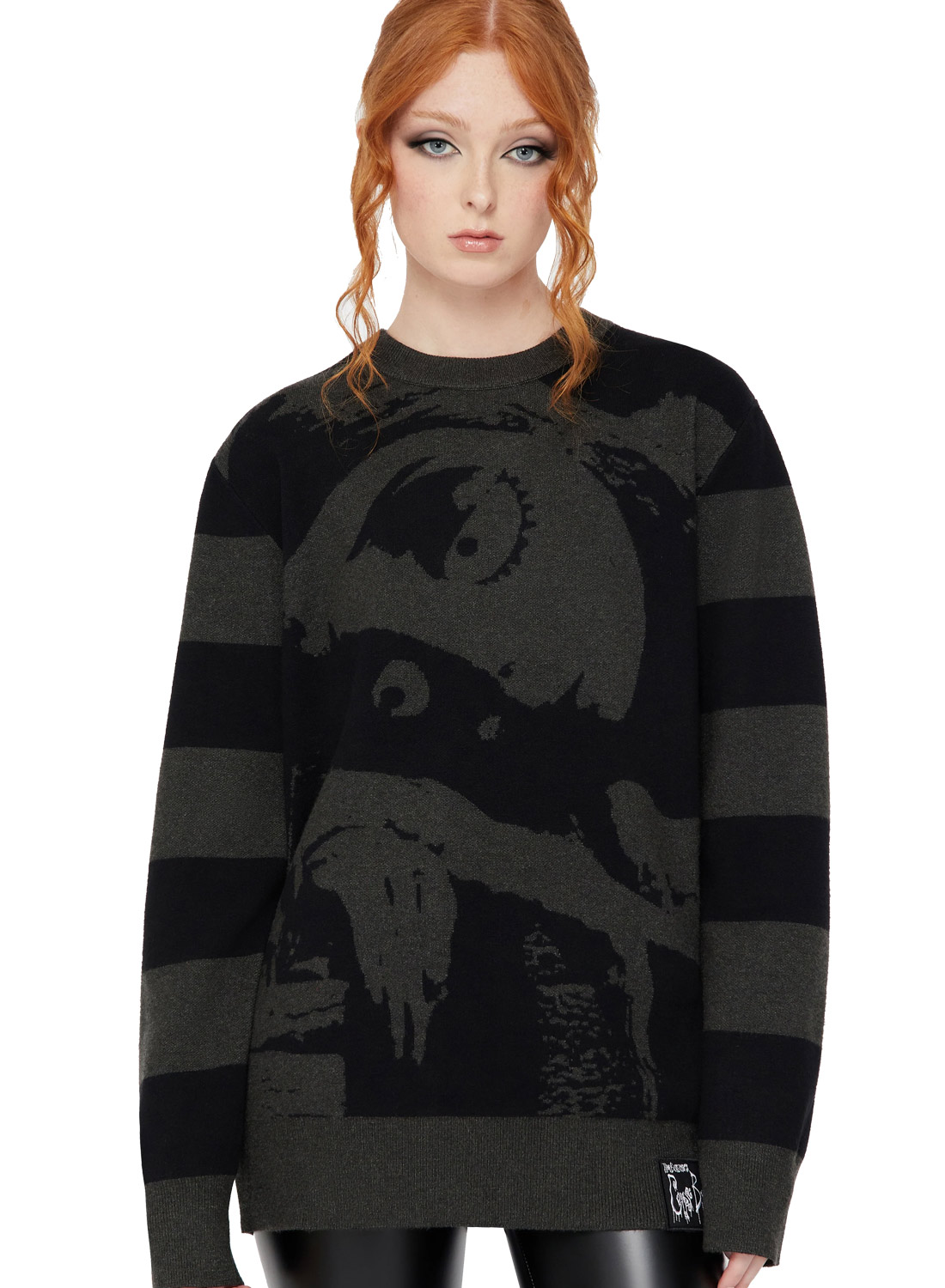 Killstar Emily Stripe Jumper