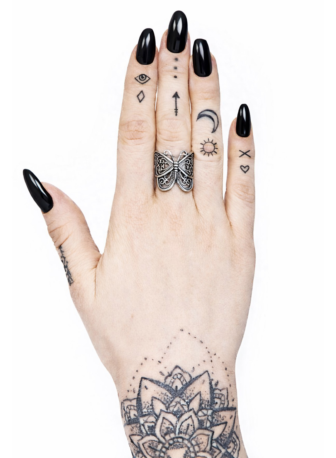 Magisk papillon ring