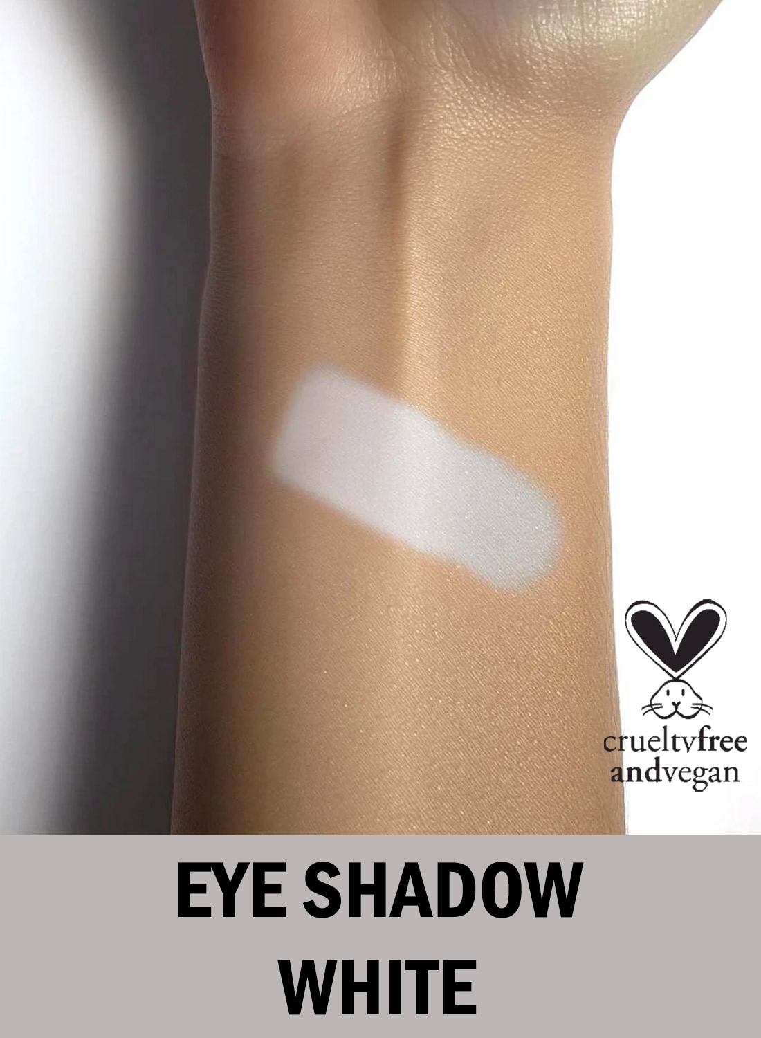Stargazer Eye Shadow Hvid hvid vegansk øjenskygge